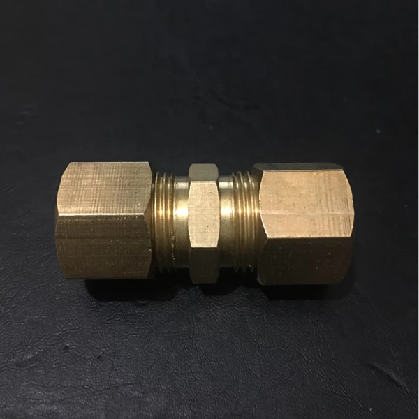 Brass Compression Ring Fitting - Union