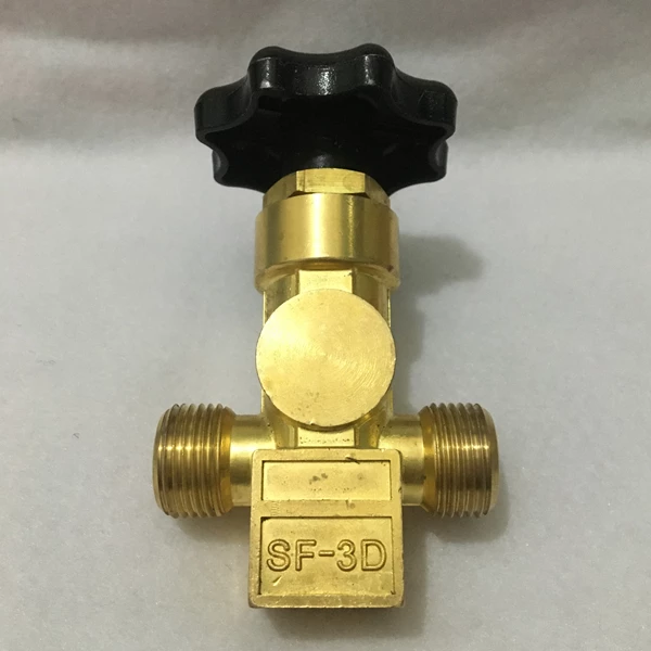 2 Way High Pressure Needle Valve For Medical Gas Installation